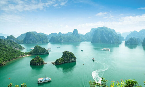 12-Nt Vietnam & Cambodia Trip w/Air, Ha Long Bay Cruise & More; Call 1-213-589-2809 to Book