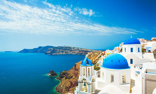 Greece: 9-Nt Getaway, Incl. Athens, Mykonos & Santorini, w/Air, Tours & More
