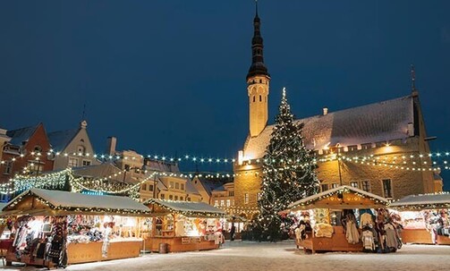 Vilnius to Tallinn: 6-Nt Lithuania, Latvia & Estonia Christmas Markets Tour w/Meals & More