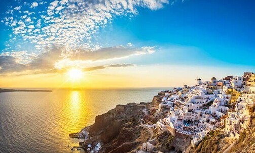 6-Nt Athens & Santorini Escape w/Air & Breakfast; Book at 1-213-589-2809 with $99 Deposit