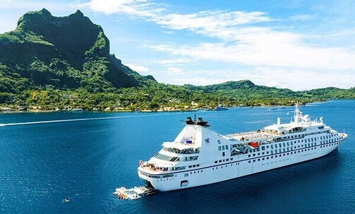 7-Nt Tahiti Cruise, Incl. Overnight in Bora Bora, w/Tips, Drinks & WiFi